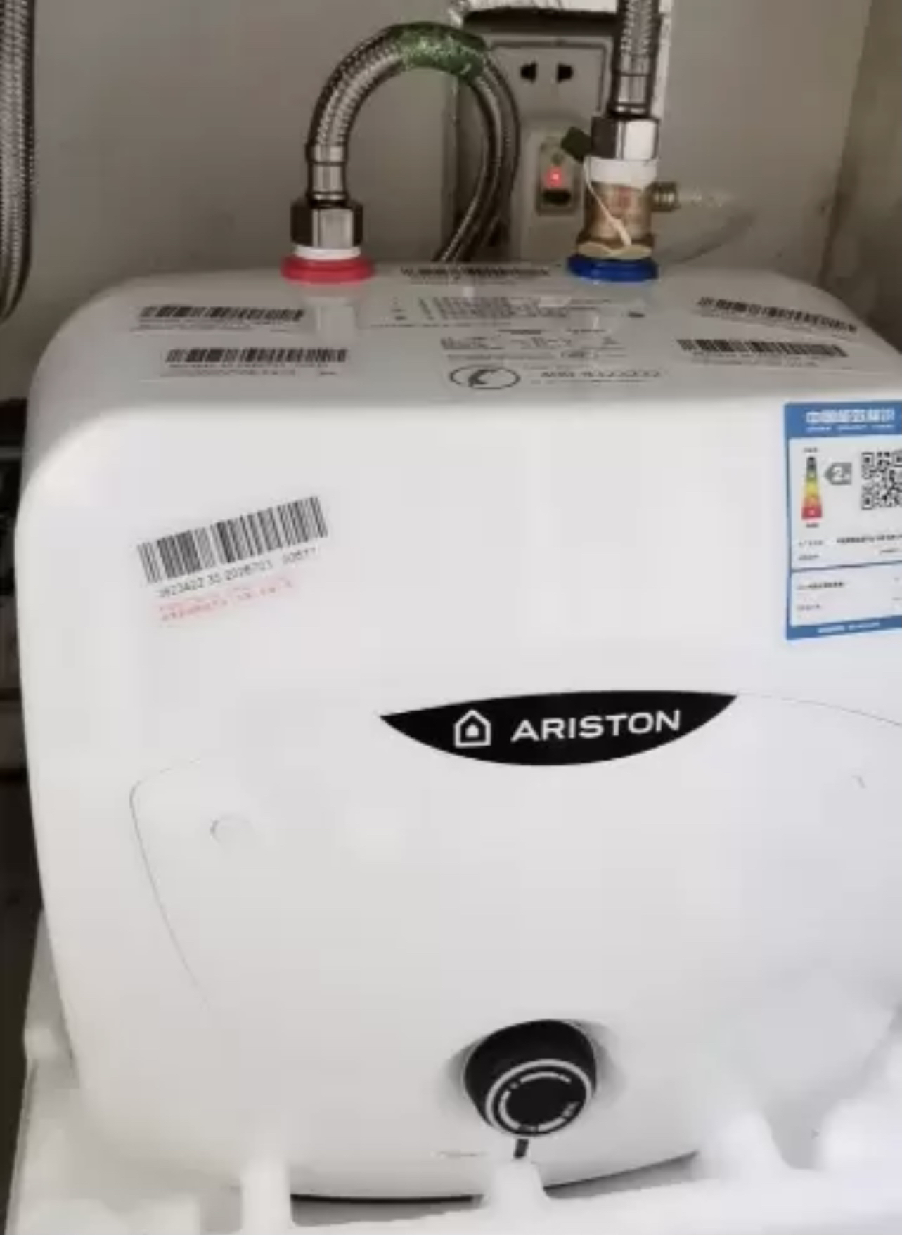 阿里斯頓(ariston)6升上出水電熱水器小廚寶an6be1.