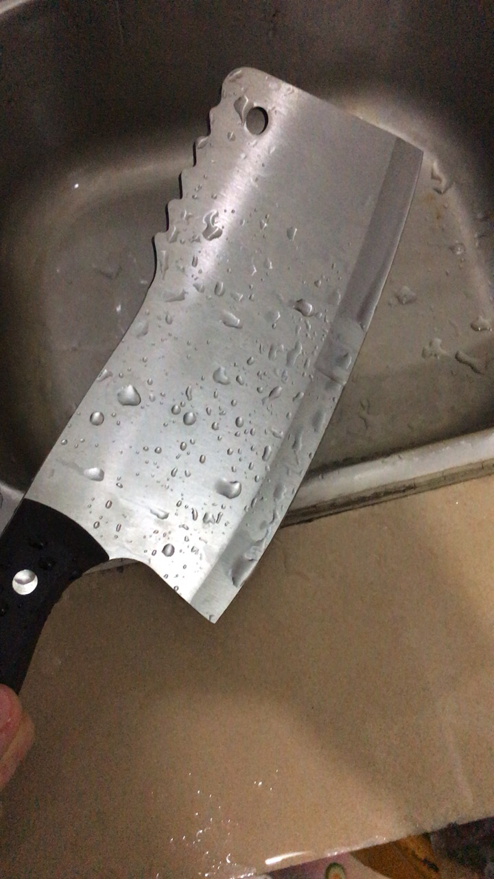 brk germany德国厨具文武刀5cr15mov不锈钢菜刀一体成型刀具锋利坚韧