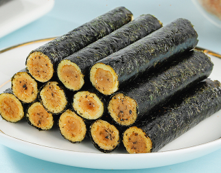 【满300减200】华味亨 海苔肉松卷100g夹心海苔紫菜肉松蛋卷网红儿童