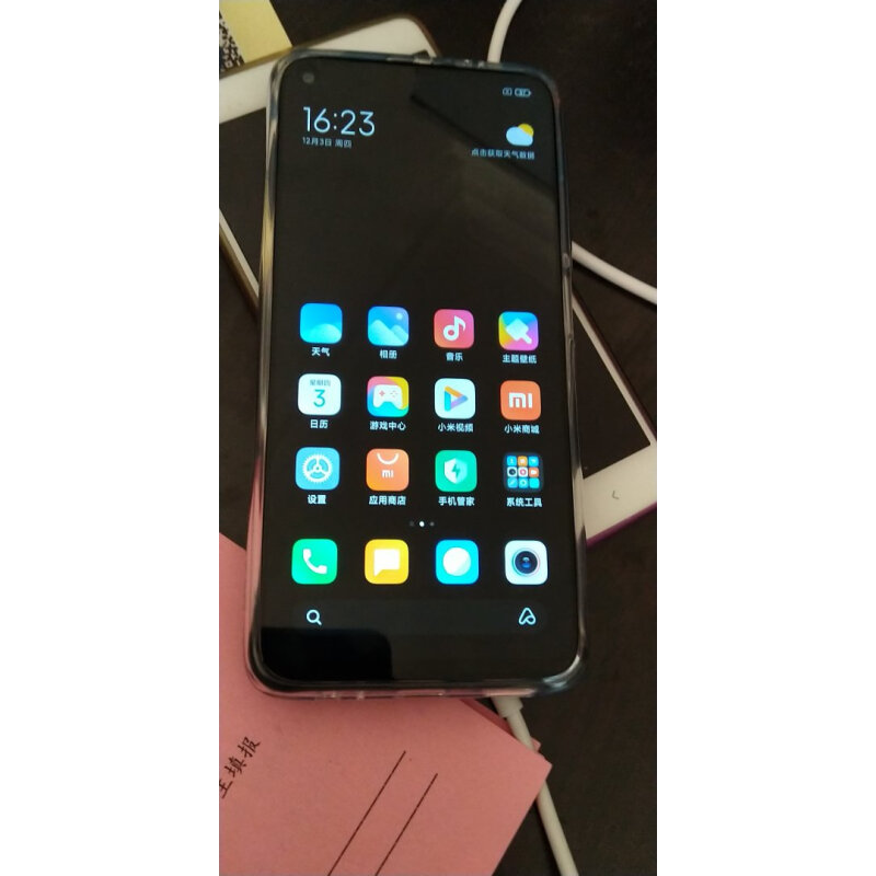 天玑800u 侧边指纹识别 大屏游戏 小米redmi红米note9手机5g版晒单图