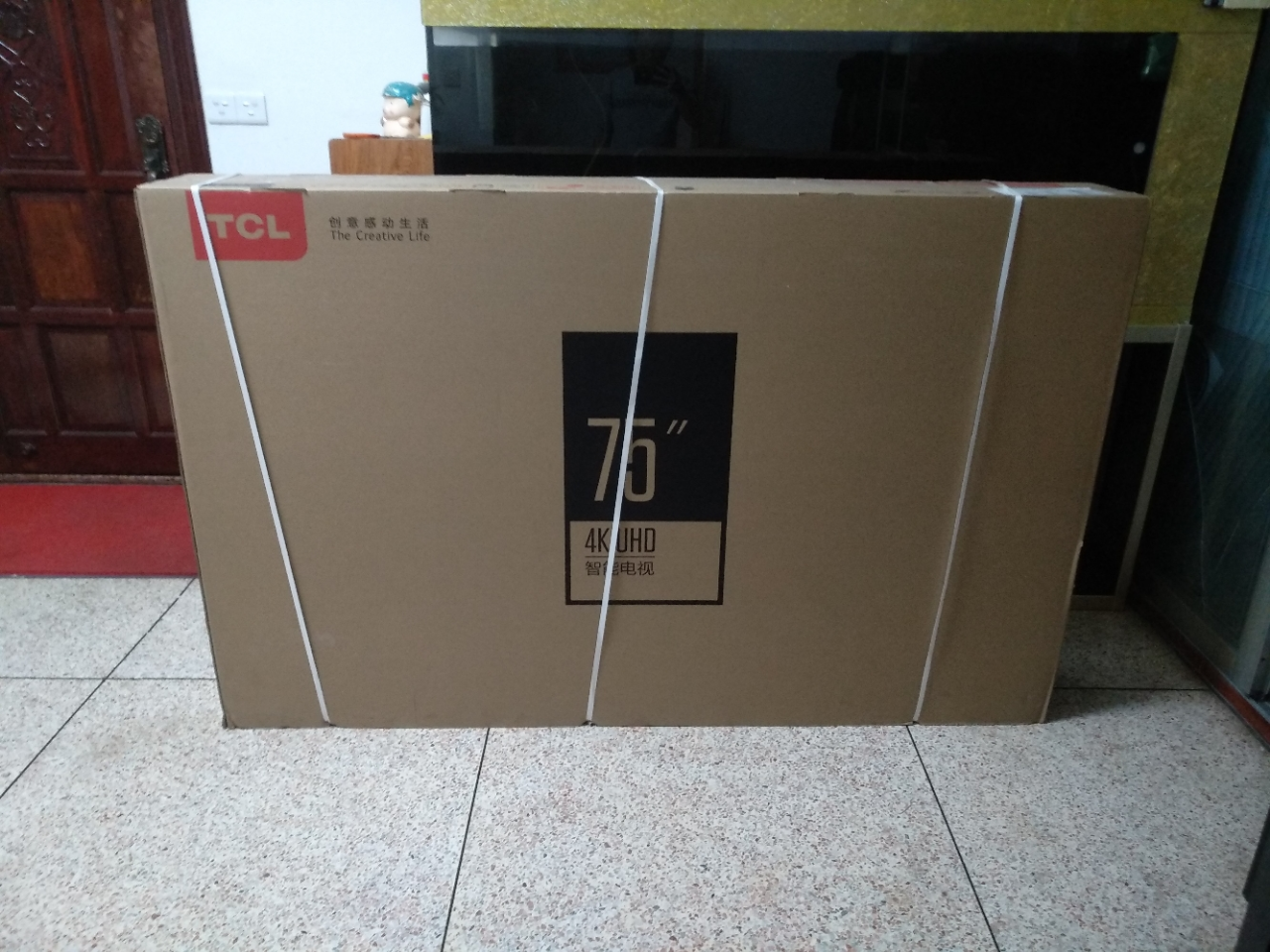 彩电 4k超高清hdr 家庭影院 金属背板 智能大屏液晶平板电视机晒单图