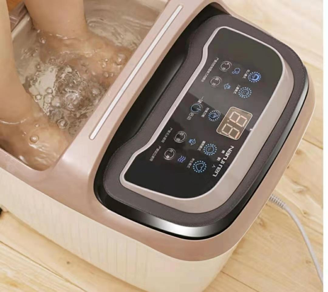 南极人(nanjiren)按摩器材足浴盆nbx8f51843全自动按摩洗脚盆家用小型