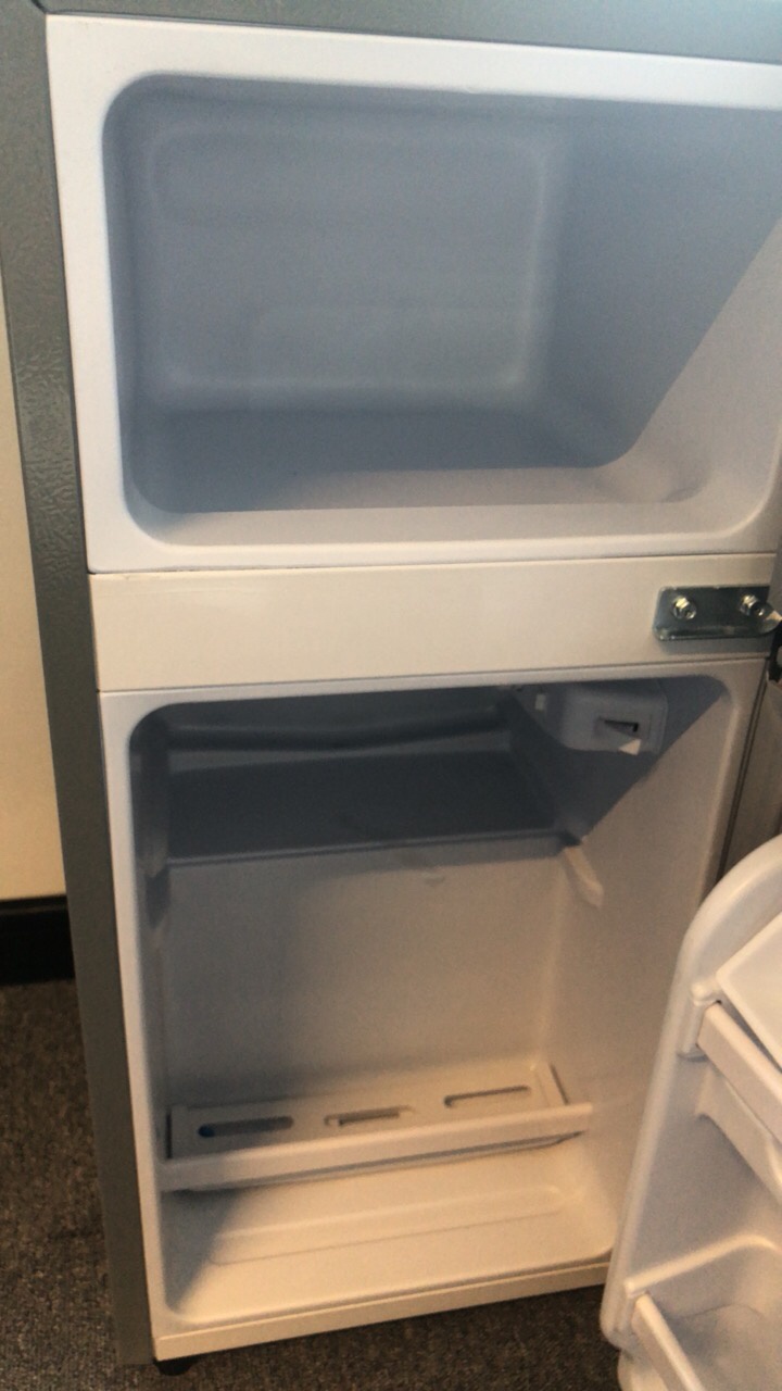 bcd-42a118小冰箱双门家用节能静音冷冻冷藏直冷冰箱租房宿舍迷你冰箱