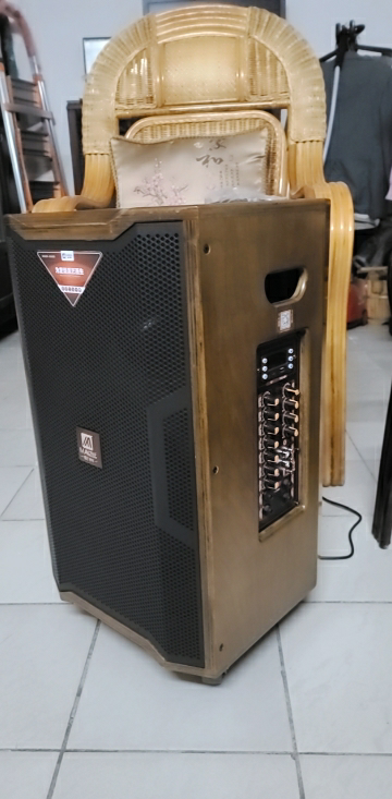 malone曼龙音响m-8512 12寸三分频大功率户外高端拉杆音响 会议教学