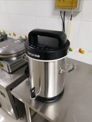 乐创(lecon) 商用豆浆机大容量全自动现磨无渣免滤大型早餐店加热打浆
