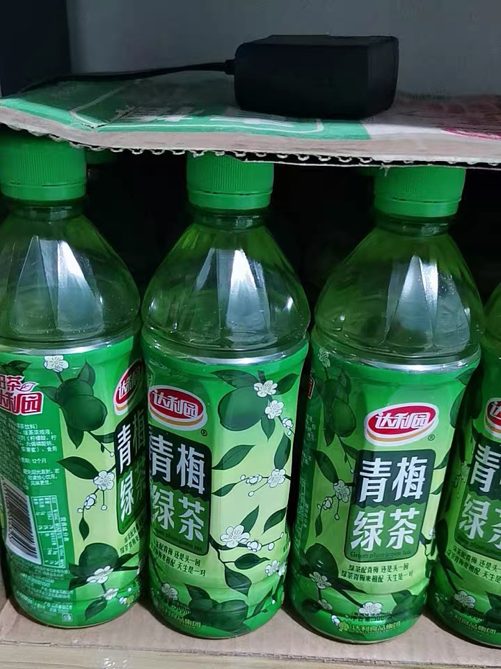 達利園青梅綠茶整箱500ml*15瓶綠茶飲料青梅綠茶 達利園曬單圖