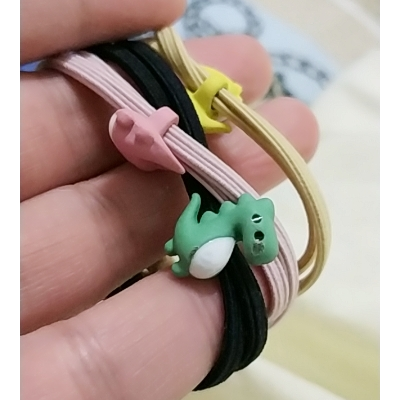 头绳韩版女可爱小恐龙发圈小皮筋送男朋友扎头发橡皮筋情侣小皮套