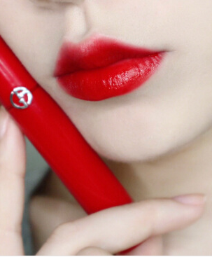 【专柜正品】阿玛尼(armani)臻致丝绒哑光口红唇釉 红管402#草莓暖红