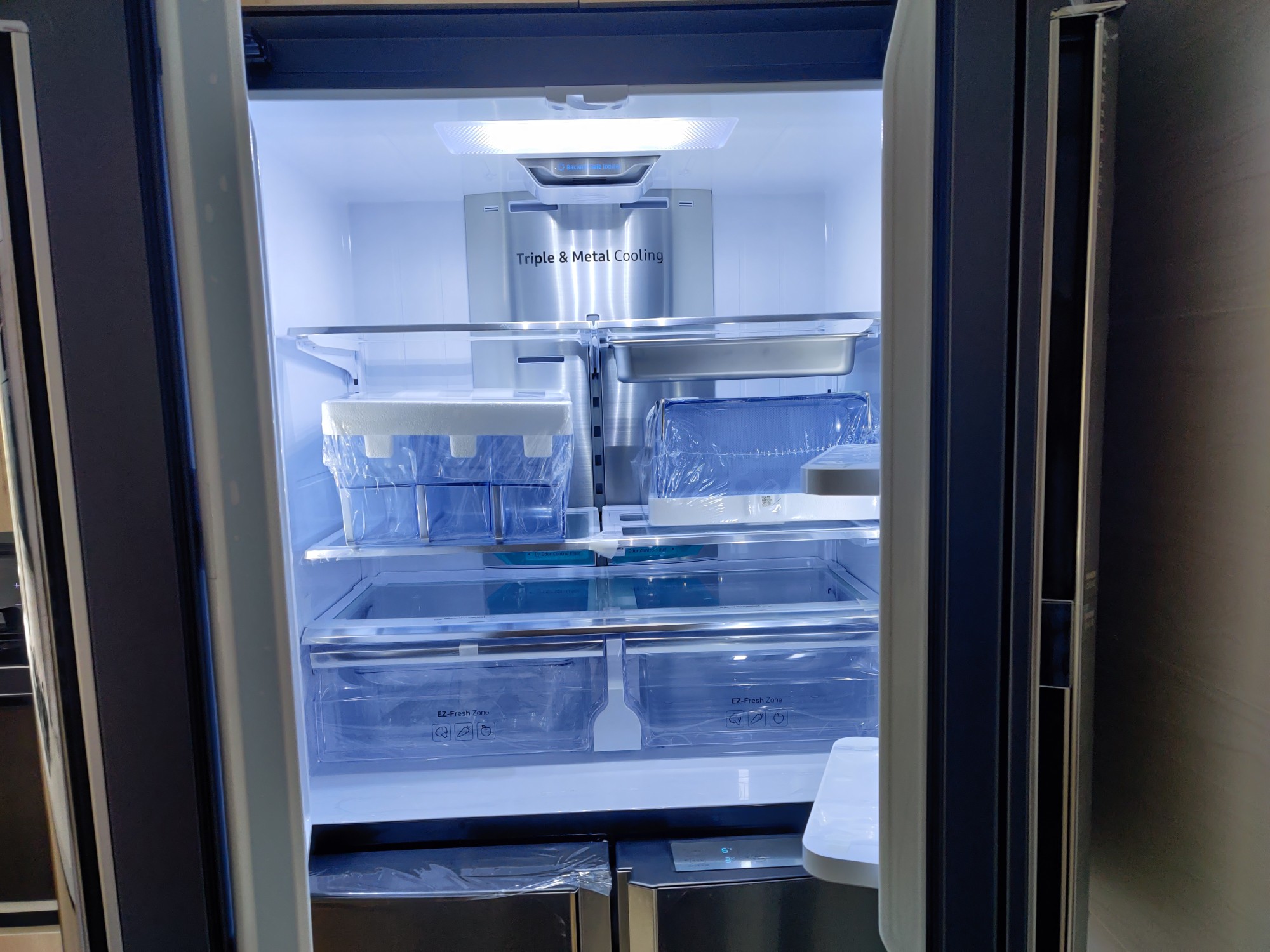 rf65m9371m1/sc 654l 风冷智能三循环大容量四门多门蝶门冰箱晒单图