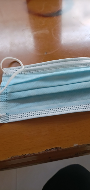 50只贻贝一次性医用防护口罩隔离面罩三层防护含熔喷布防尘防雾霾口罩