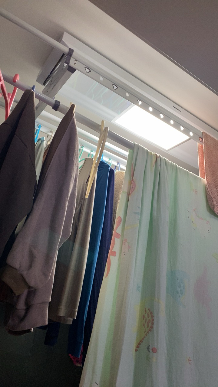 松下电动晾衣架智能晾衣架智能无线遥控一键升降阳台照明cwf-tf20lec