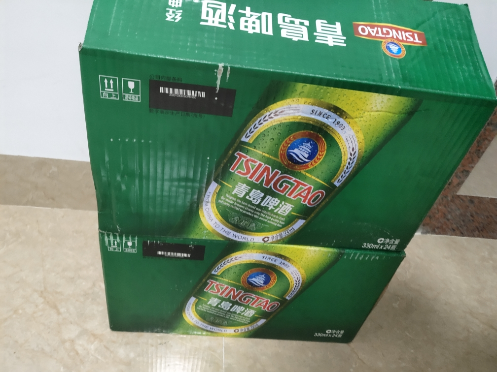 青岛啤酒tsingtao经典330ml*24瓶 国产官方自营晒单图