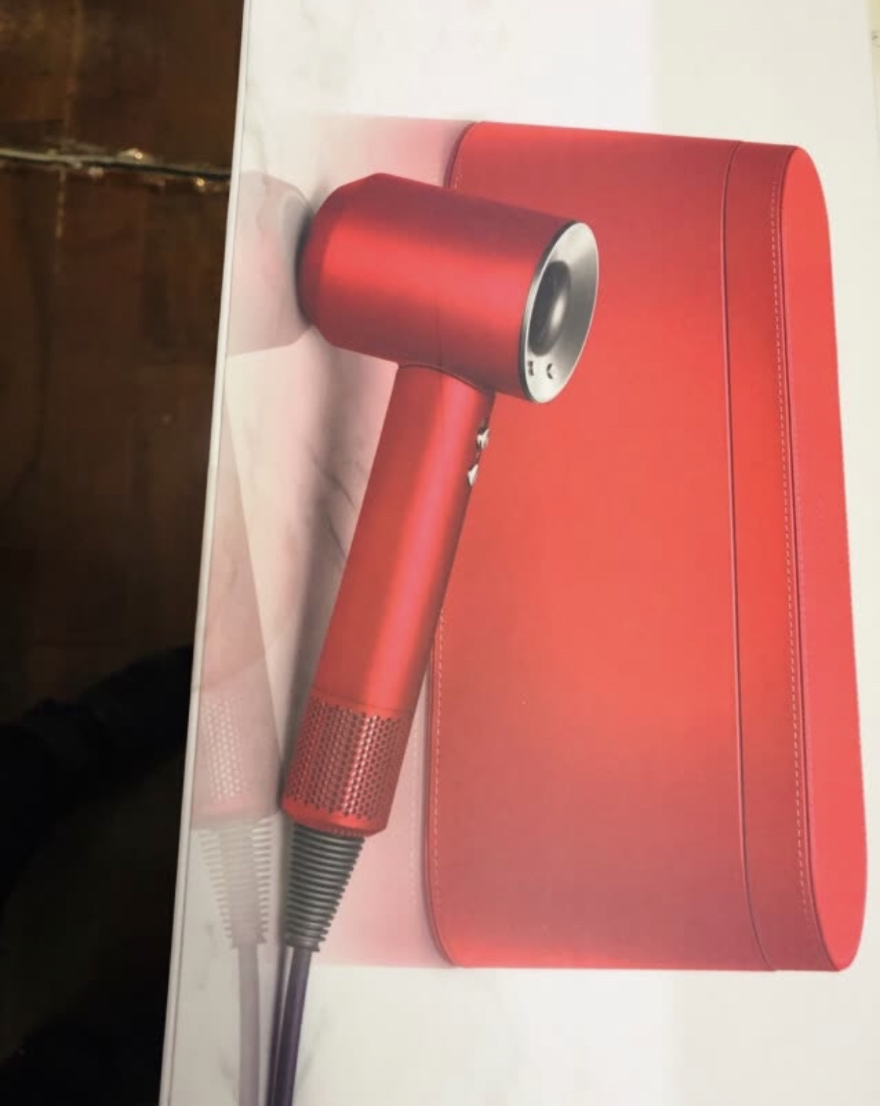 戴森(dyson)supersonic 吹风机 hd03中国红臻选礼盒版电吹风 进口家用