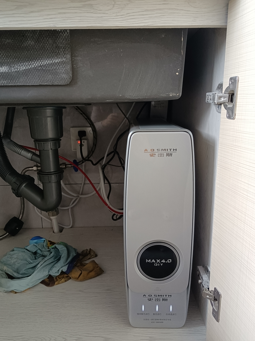 o.史密斯家用直饮净水器r1800rc9 1.8升大流量 小体积高水效 max4.