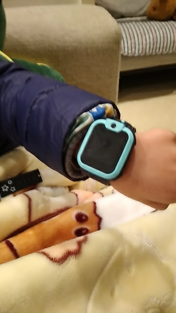 小天才儿童电话手表q1a若竹绿 彩色表带版 长续航防水gps定位智能手表