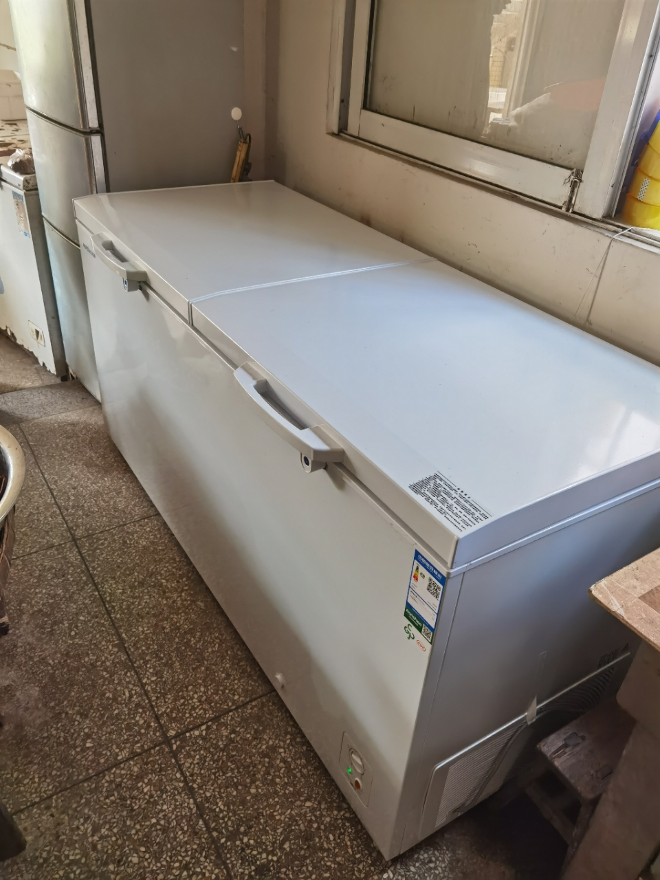 容声(ronshen)516升 冰柜大容量家用冷冻冷藏单温柜家用商用节能 卧式