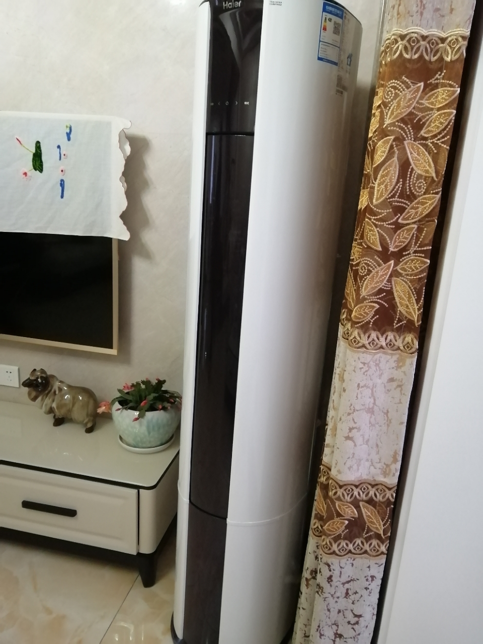 冷暖 健康自清洁 家用柜机健康空调kfr-72lw/07eds81u1套机晒单图