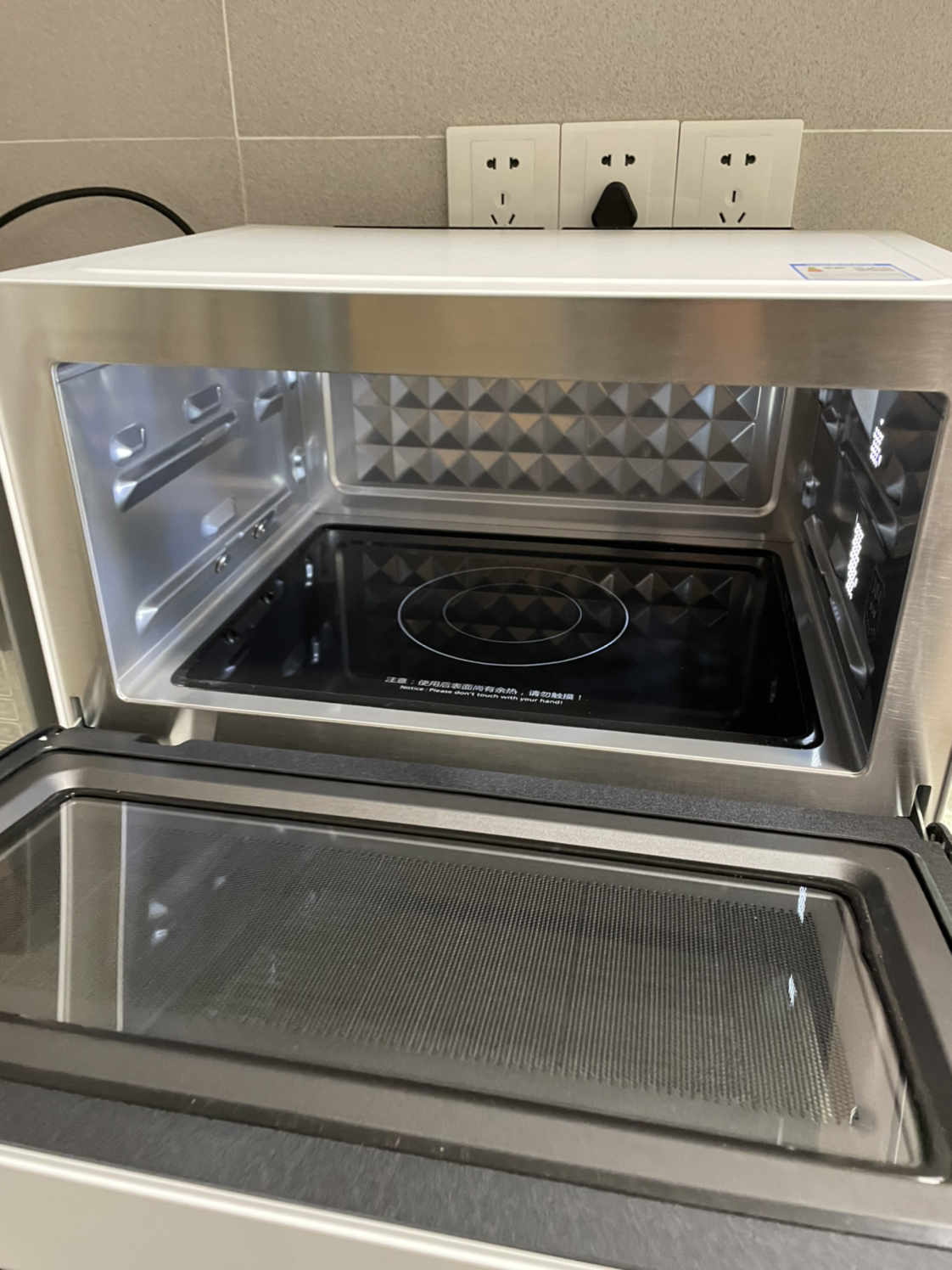 美的(midea) pg2310家用微波炉电烤箱蒸箱 微蒸烤一体机 变频火力