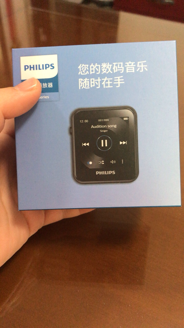 飞利浦(philips sa6116蓝牙mp3播放器小型随身听学生版便携式小巧