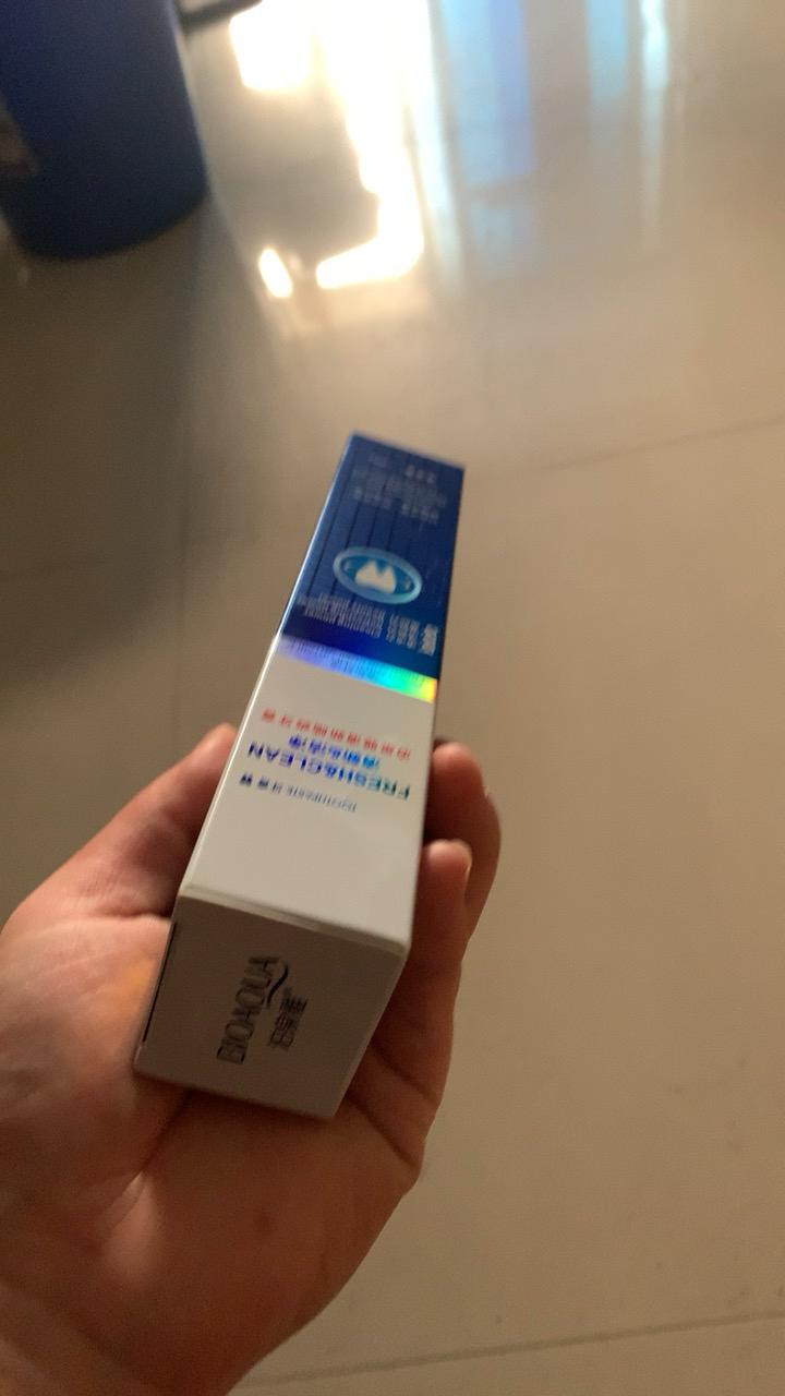 泊泉雅清新薄荷牙膏 120g 去口臭 净白健齿 洁净护牙龈 清新口气 祛牙