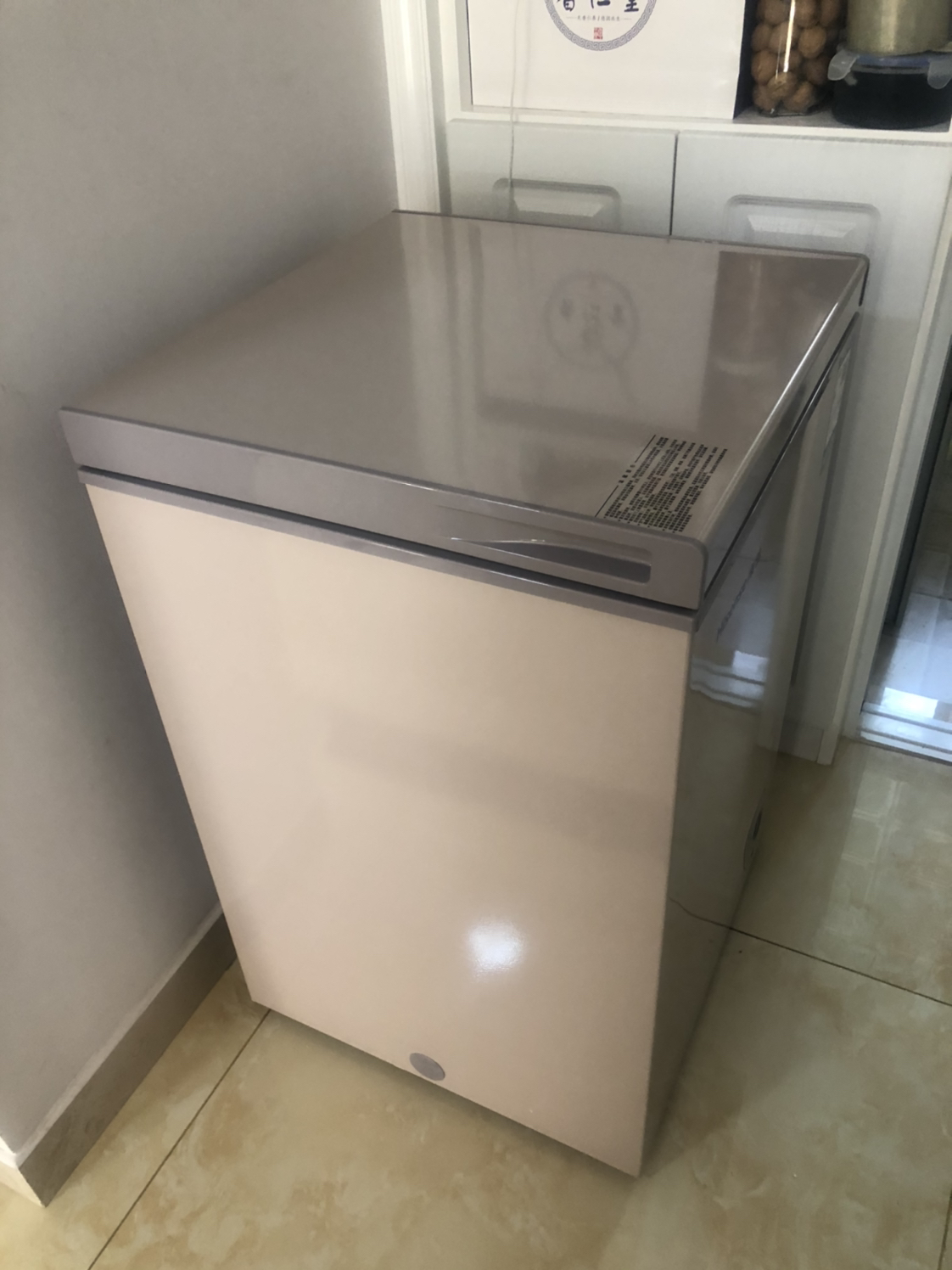 海信(hisense)100升 小型迷你卧式冷藏冷冻转换柜 节能静音 冷柜(钛空