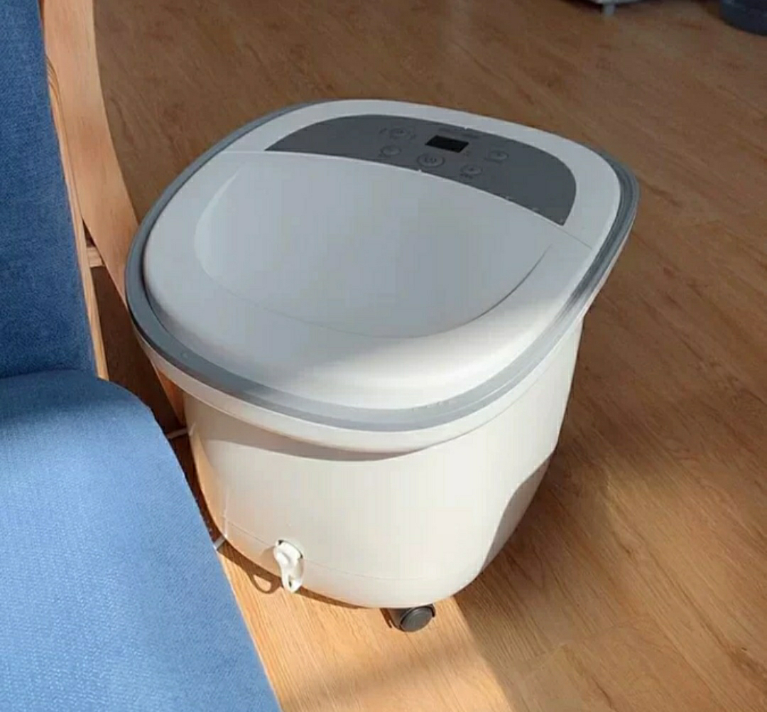 蓓慈(beici)足浴器bz523c环保pp材质足浴盆家用智能恒温洗脚盆仿卵石