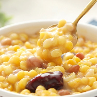 燕之坊玉米芸豆粥2斤装 软糯可口五谷杂粮粗粮粥米 黄糯玉米大碴粥