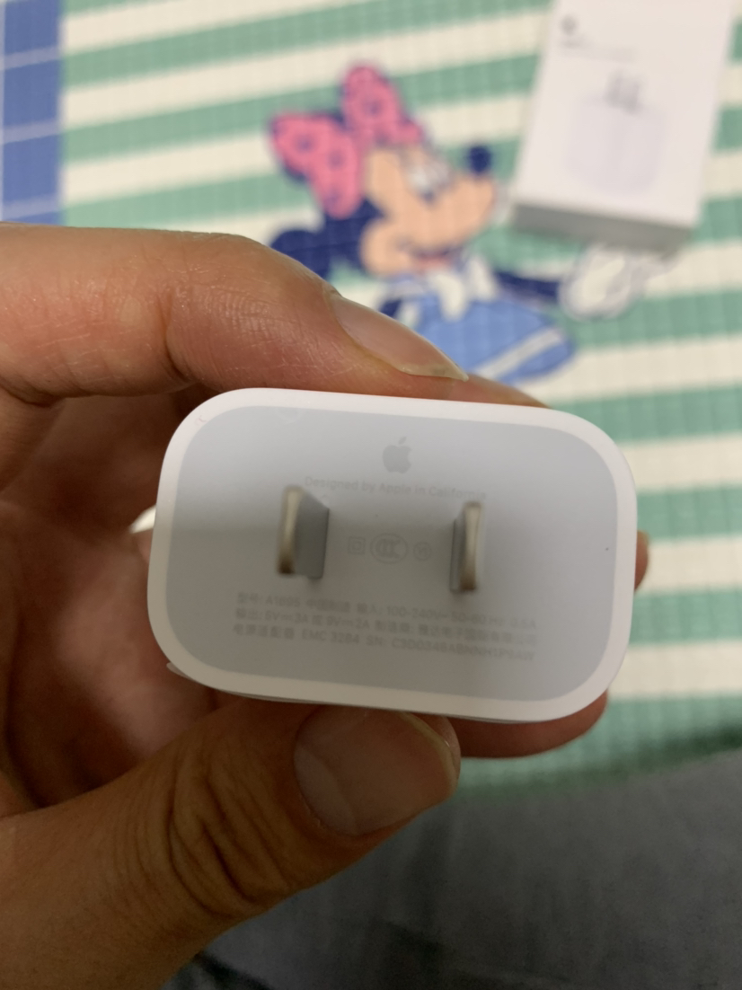 apple 18w usb-c电源适配器/充电器 iphone/ipad 充电器 手机 平板
