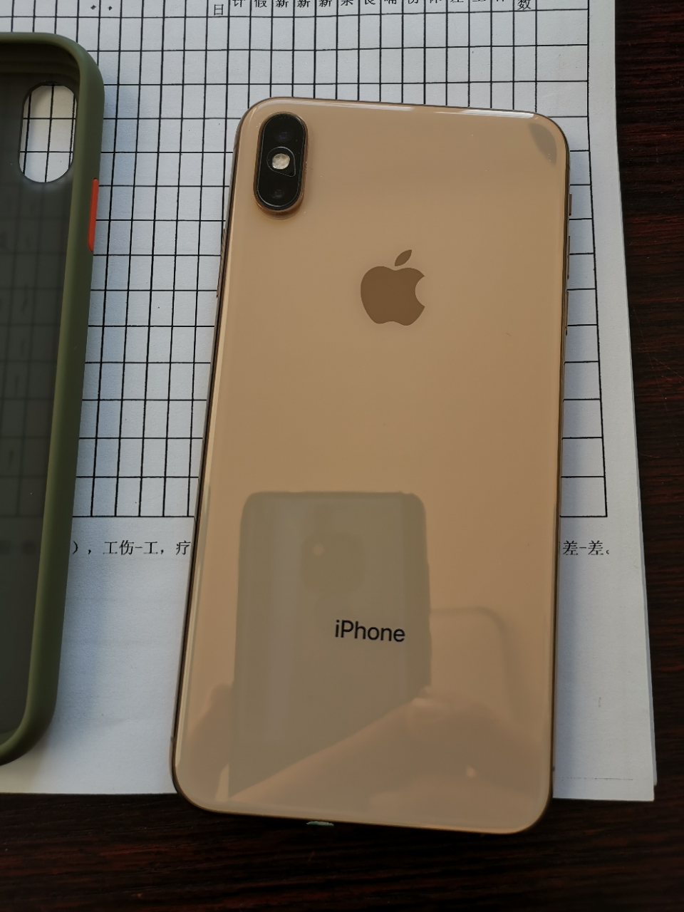 到手3828【蘇寧二手 95新】蘋果/apple iphone xs max 256g金色全網通