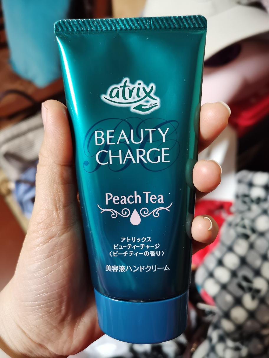 【直营】kao日本花王atrix植物胶原蛋白保湿护手霜水蜜桃香 80g(保税)