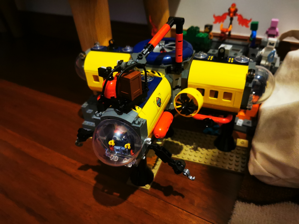 lego乐高城市系列海洋探险基地60265 男孩女孩6岁 生日礼物 玩具积木