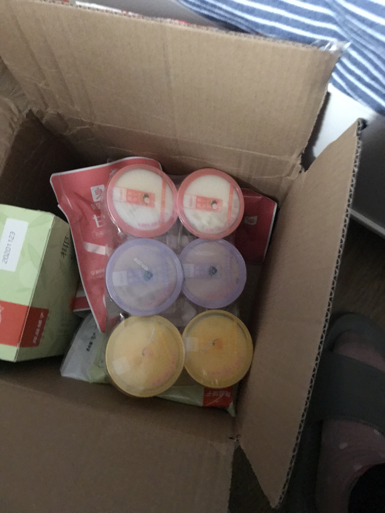 良品铺子 椰果布丁果冻 720gx1份 大杯果冻零食 6杯装 休闲食品晒单图