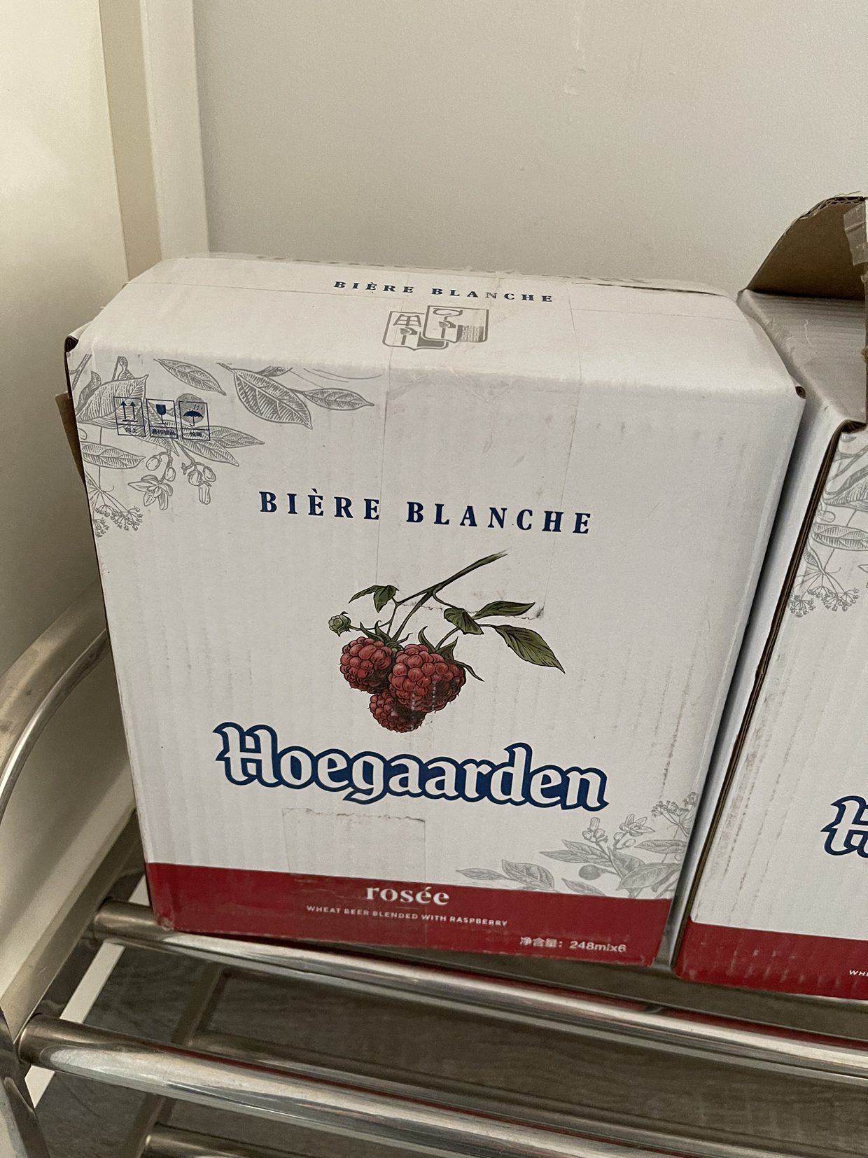 福佳(hoegaarden)比利时风味果味 精酿啤酒 玫瑰红啤酒 248ml*6瓶晒单