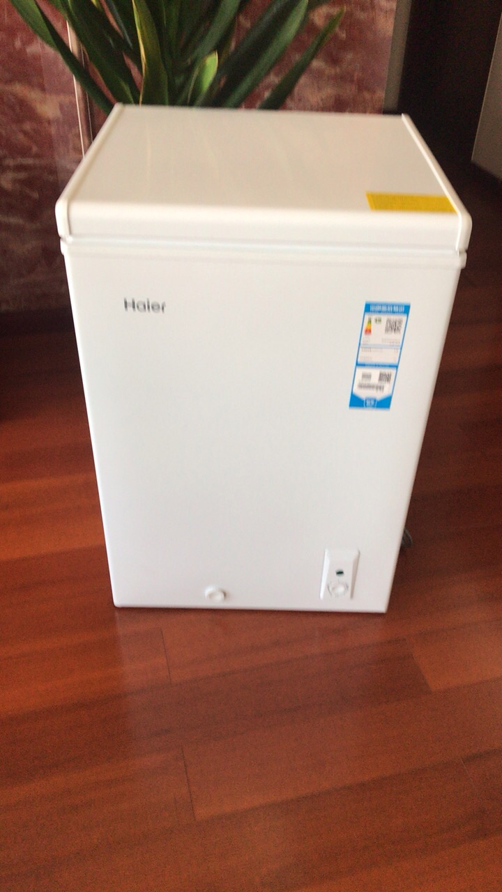 haier/海尔 bc/bd-103htd小冰柜冷柜家用商用小型节能冷藏冷冻晒单图