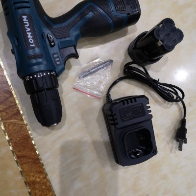 龙韵(longyun)12v锂电钻充电式手电钻家用手持式电钻多功能家用电动