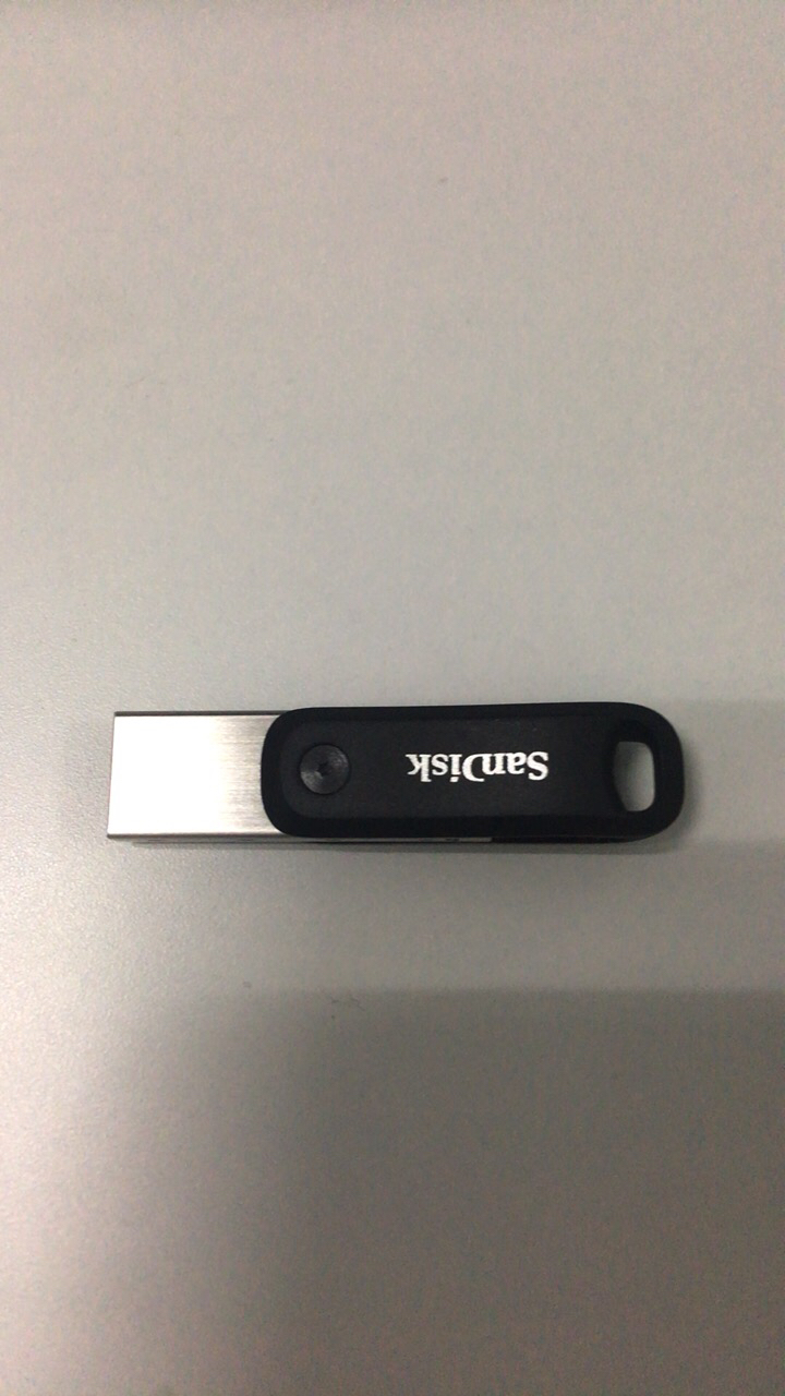 闪迪(sandisk)256gb苹果u盘 欢欣i享 iphone内存扩容机电脑两用usb3.