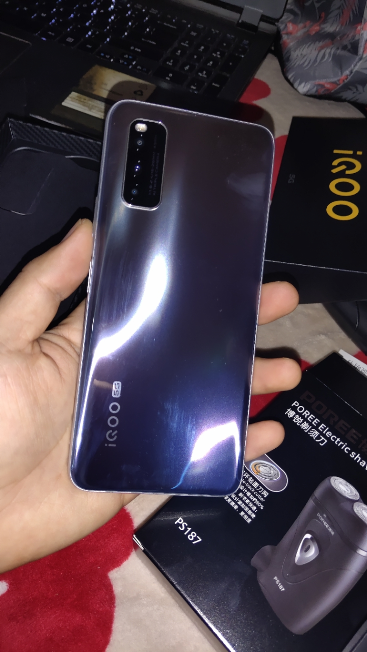 vivo iqoo z1 5g 星河银 8 256gb手机vivoiqooz1 天玑1000plus旗舰