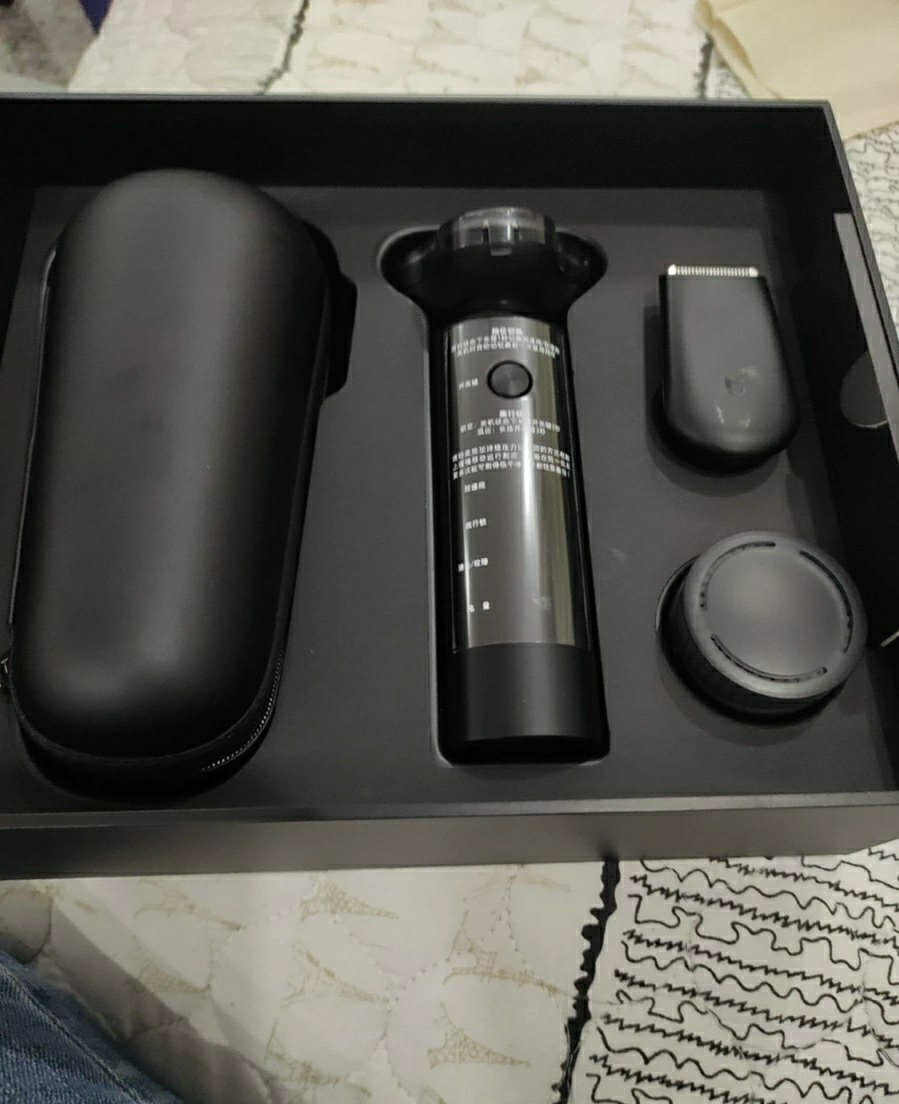 小米 米家电动剃须刀s500 刮胡刀胡须刀 360°浮动三刀头 双层刀片