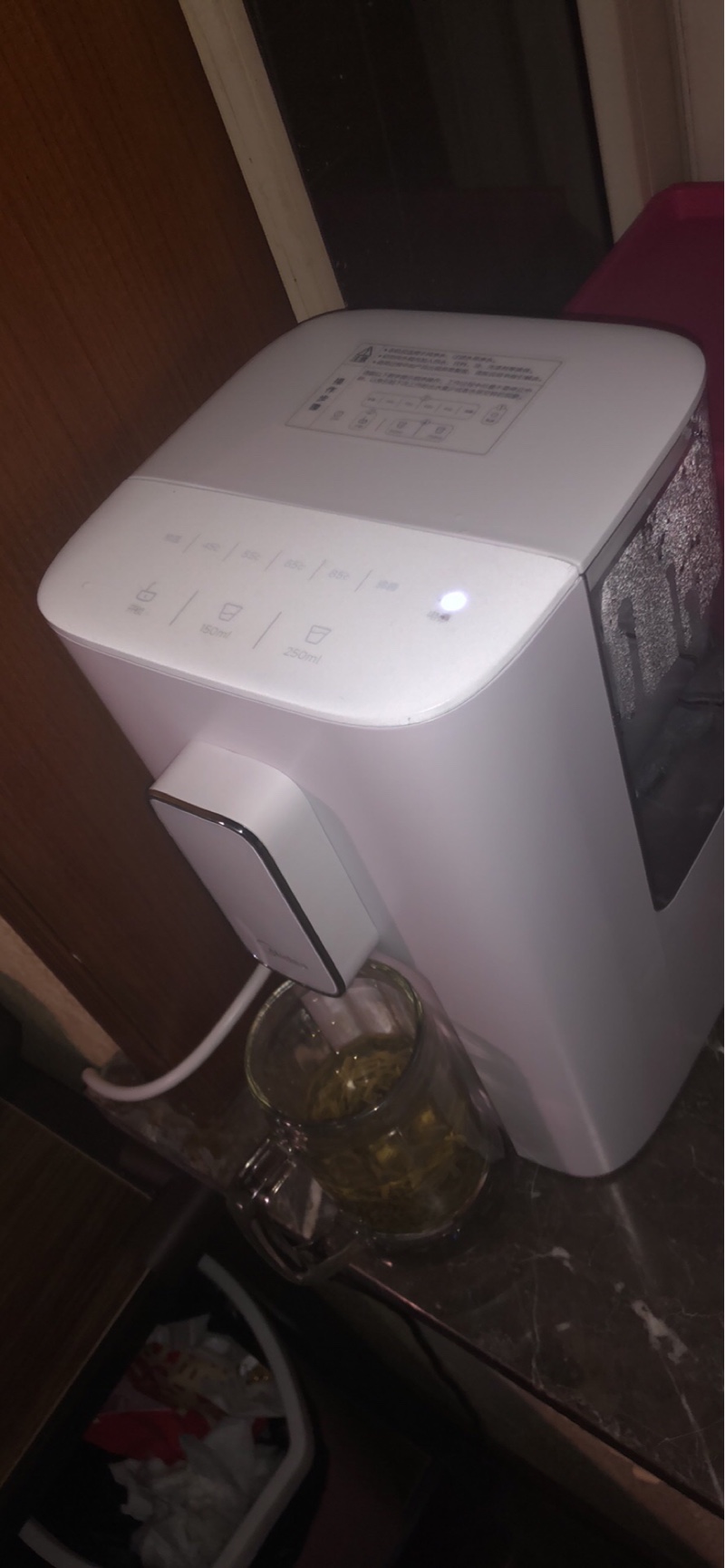 美的(midea)电水瓶速热迷你型电水壶 即热台式家用防干烧饮水机3l及