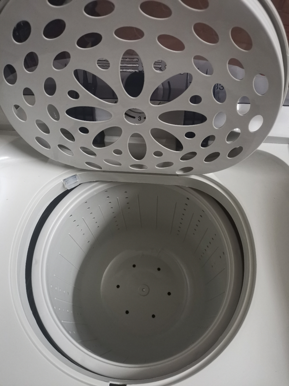 8kg单甩水机单桶筒脱水机家用小型脱水桶甩干桶(塑桶)晒单图