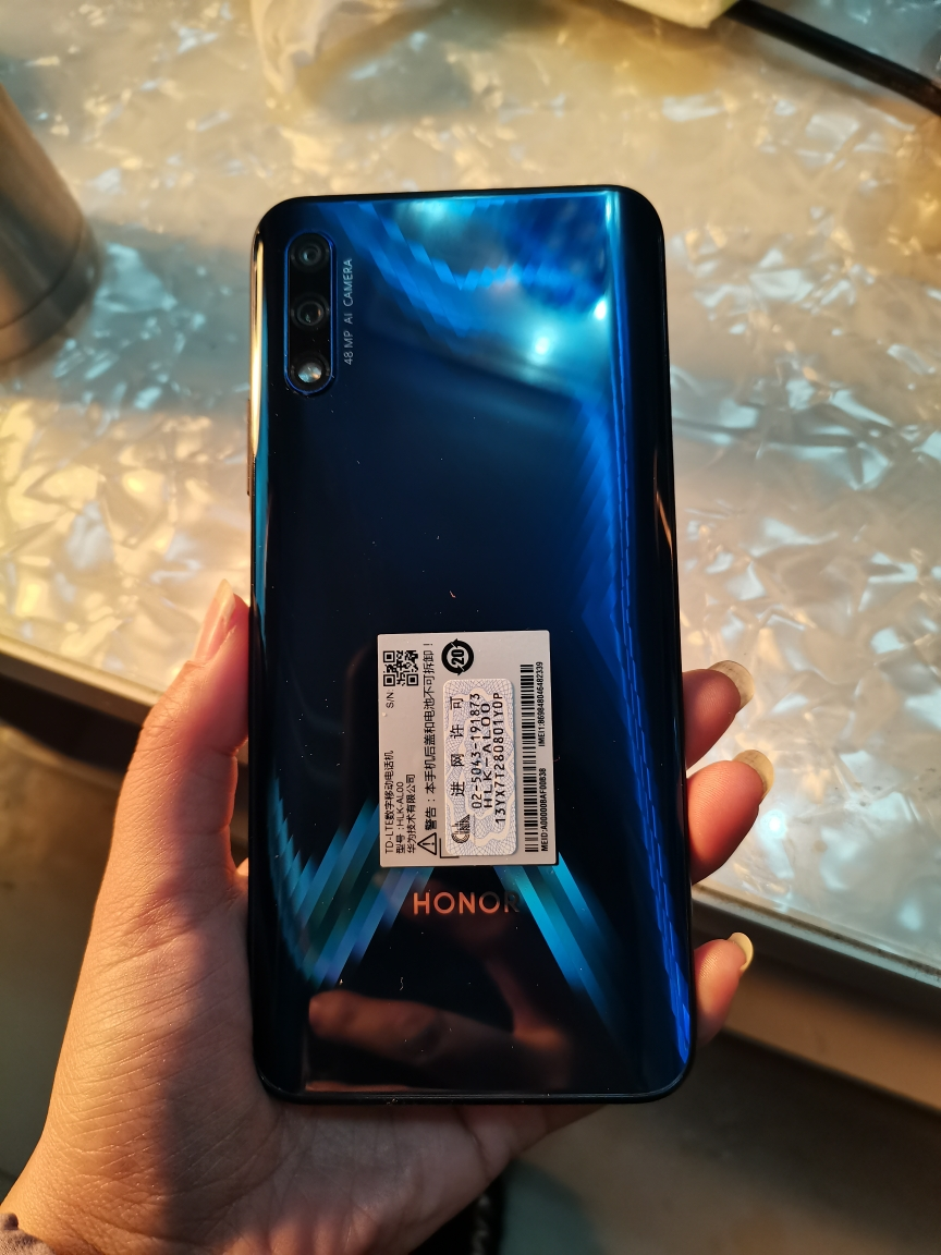 荣耀(honor)9x 8gb 128gb 魅海蓝 移动联通电信4g全网通 麒麟810 4000