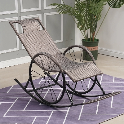 苏宁放心购摇椅躺椅家用摇椅子老人摇摇椅客厅藤摇椅阳台藤椅成人户外