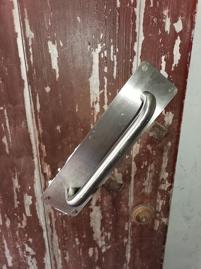 卡贝(cobbe)不锈钢大门拉手木门明装把手防火门推拉板扶手通道逃生门