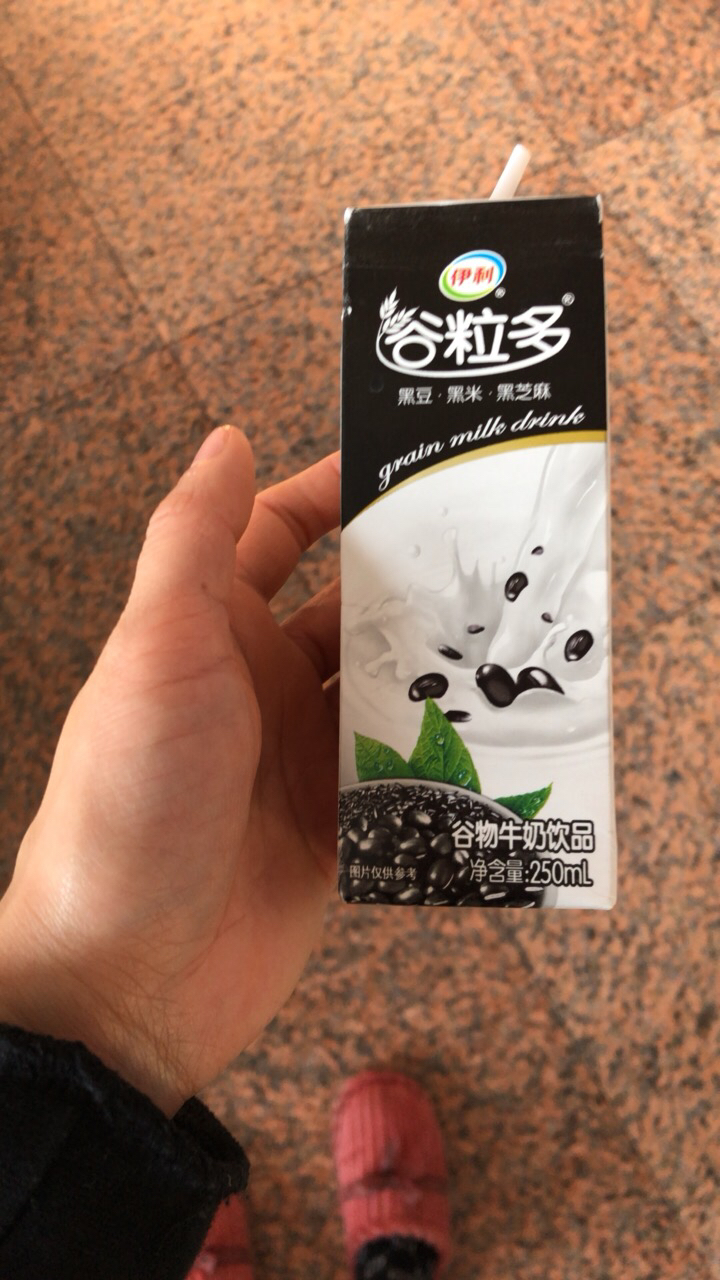 伊利谷粒多黑谷谷物食品牛奶饮料250ml*12盒/整箱 黑豆早餐牛奶晒单图
