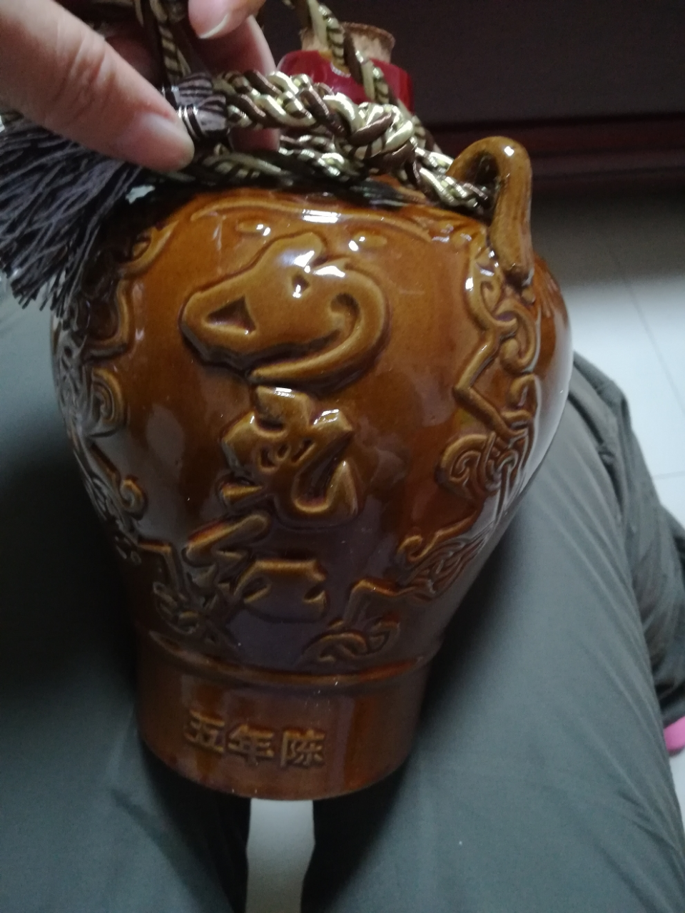 顺丰直达 女儿红 五年陈精品黄酒 3斤装花雕酒1500ml坛装绍兴黄酒晒单