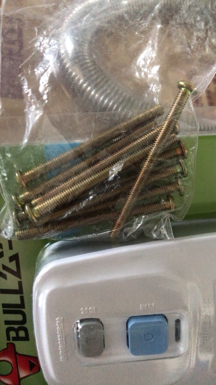 配件卫生间厨房5公分4*50加长螺丝钉一包10根5对【非公牛品牌】晒单图