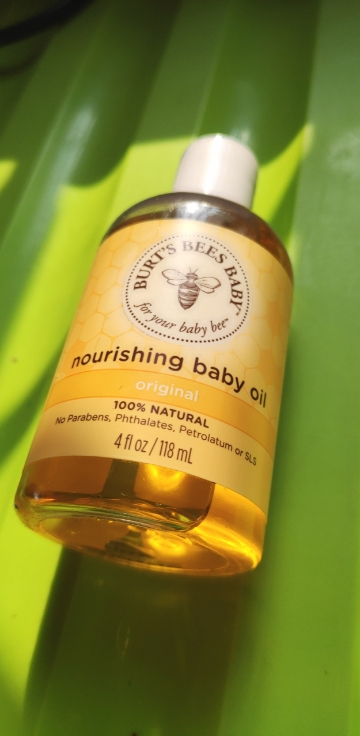 小蜜蜂) 宝宝天然滋养按摩油118ml/瓶抚触油婴儿油婴童润肤油晒单图