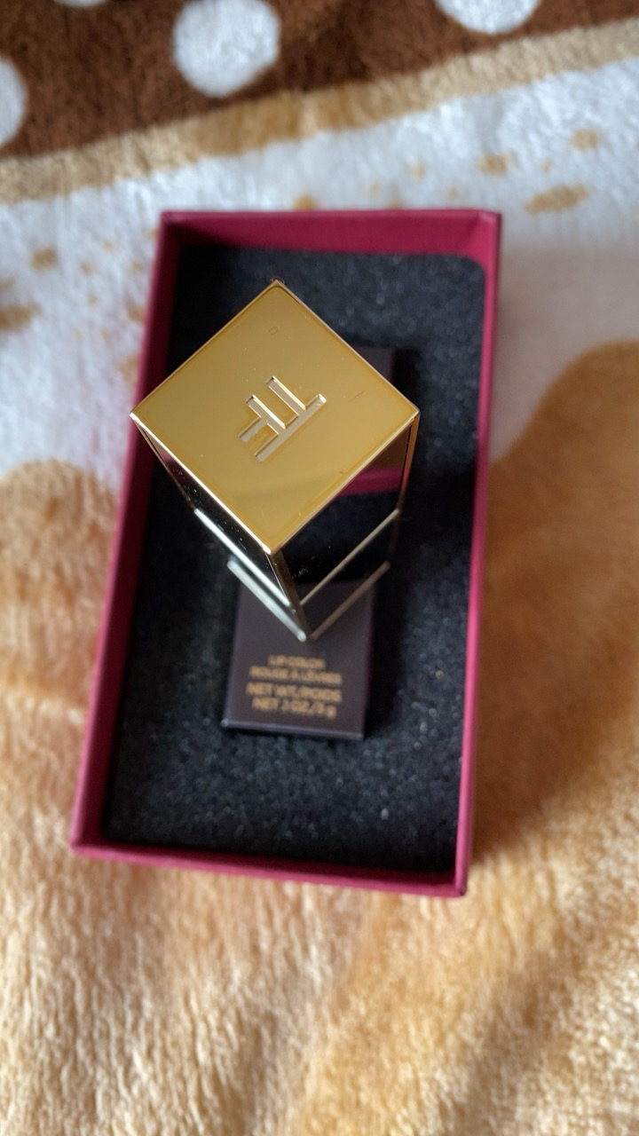 tom ford汤姆福特tf口红 tf黑管新品显色口红3g16#scarlet rouge晒单