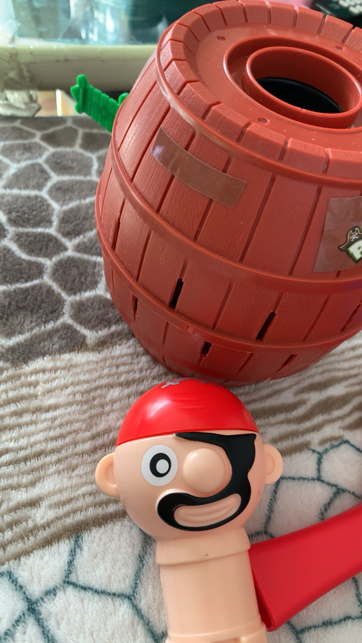 儿童玩具海盗桶游戏抖音同款整蛊恶搞木桶叔叔亲子互动男女孩聚会真心