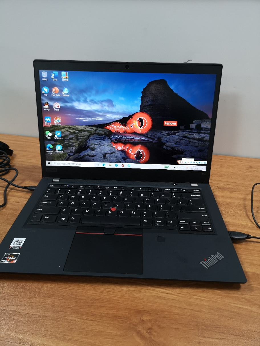 聯想thinkpad t14(03cd)14英寸輕薄本筆記本電腦 r5 pro 4650u 16g